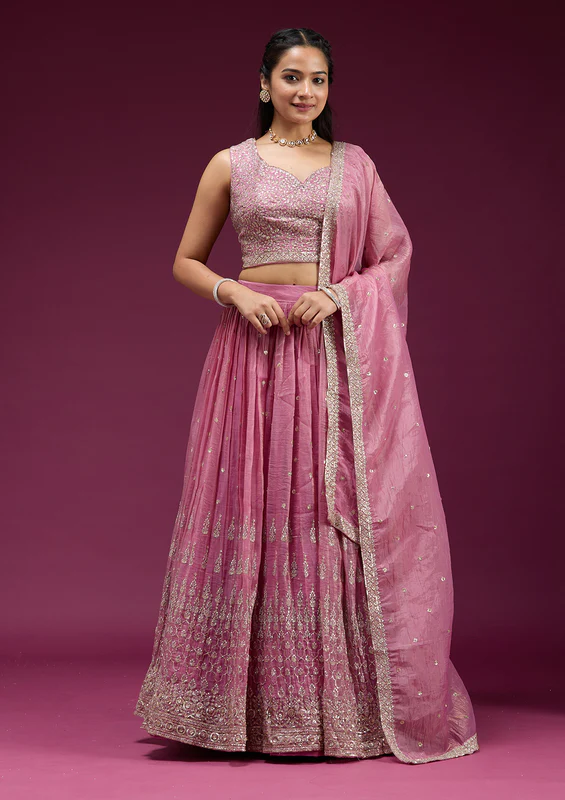 Velvet Royal Lehenga Set